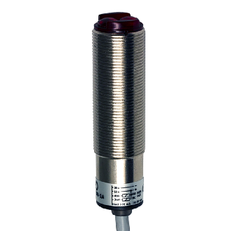 Cellule EAP PNP P=130mm LR NO+NF M18 Métal Axial Câble 2m - FARS/BP-1A-Lire la description