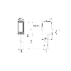 Cellule SmartReflect Push-pull P=600mm PinPoint IO-L Inox V4A HD C2m - O500H.SP-GW1J.PVCV (O500H.SP-11125106)