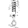 Cellule Directe PNP P=550mm PinPoint M18 Inox V4A Axial / M12 4P - GRTE18-P2442V