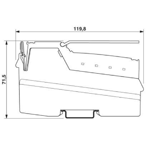 Tête de station Ethernet/IP, 8 entrées 24VDC, 4 sorties 24VDC 500mA - IL EIP BK DI8 DO4 2TX-PAC Tête de station Ethernet/IP, 8 entrées 24VDC, 4 sorties 24VDC 500mA - IL EIP BK DI8 DO4 2TX-PAC-Lire la description