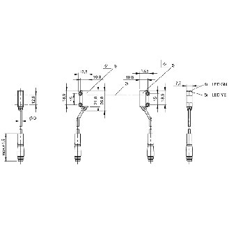 Cellule Barrage PNP P=2m LR DO / M08 4P+C0.2m - BOS R020K-PS-RX11-00,2-S75 (BOS0212)-Lire la description