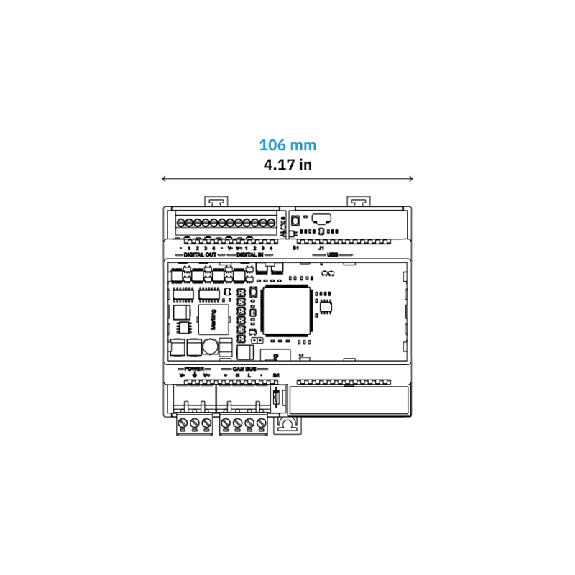 Control Unit 200 SERIES - Digital I/O - 90304011 (C203A) Control Unit 200 SERIES - Digital I/O - 90304011 (C203A)-Lire la description