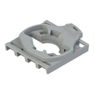 Adaptateur de fixation p/ 4 blocs contacts E2 CP et blocs led E2 LP - E2 1BAC21-Lire la description