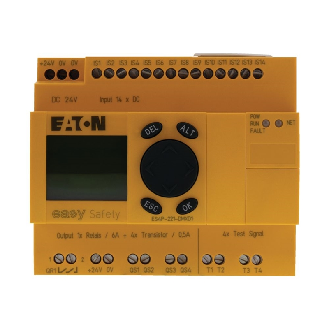 Module logique de sécurité 24V DC avec afficheur-Lire la description