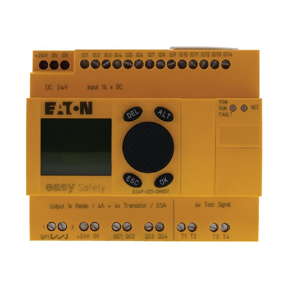 Module logique de sécurité 24V DC avec afficheur-Lire la description