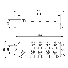 Module d'entension I/O Link, 8 sorties TOR, 24VDC, 3 fils, Axioline E - AXL E IOL DO8 M12 6P
