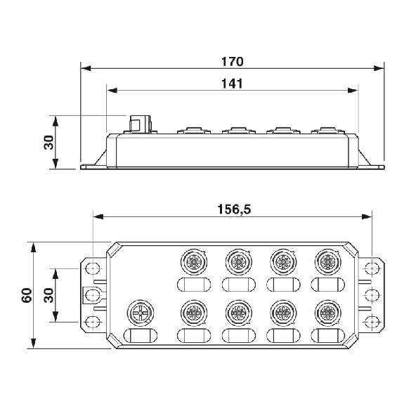 Module d'entension I/O Link, 8 sorties TOR, 24VDC, 3 fils, Axioline E - AXL E IOL DO8 M12 6P Module d'entension I/O Link, 8 sorties TOR, 24VDC, 3 fils, Axioline E - AXL E IOL DO8 M12 6P-Lire la description