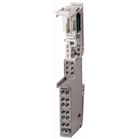 Module de base disque XI/ON, ressort, 4 zones de raccordement - XN-P4T-SBBC Module de base disque XI/ON, ressort, 4 zones de raccordement - XN-P4T-SBBC-Lire la description
