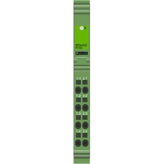Module d'acquisition de la température, 4 Pt 100, 2 fils, IP20 - IB IL RTD 4/PT100-ECO-Lire la description