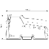 Module d'acquisition de la température, 4 Pt 100, 2 fils, IP20 - IB IL RTD 4/PT100-ECO