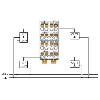 Module 8 entrées TOR, 24VDC et 8 sorties TOR, 24VDC, 500 mA - AXL F DI8/1 DO8/1 1H
