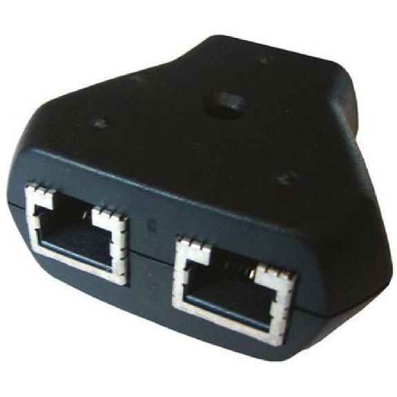 Câble RJ45 à branchement en T pour connexion RS422 - 3G3AX-CTB020-EE Câble RJ45 à branchement en T pour connexion RS422 - 3G3AX-CTB020-EE-Lire la description