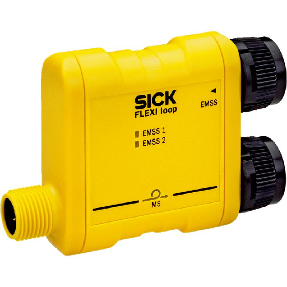 Noeud de connexion Flexi Loop M12/8p pour int. sans interverrouillage - FLN-EMSS0000105-Lire la description
