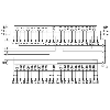 Adaptateur frontal VIP-VARIOFACE / S7 300, 1 x 32 voies, câble 1,5m - VIP-PA-FLK50/ 1,5M/S7