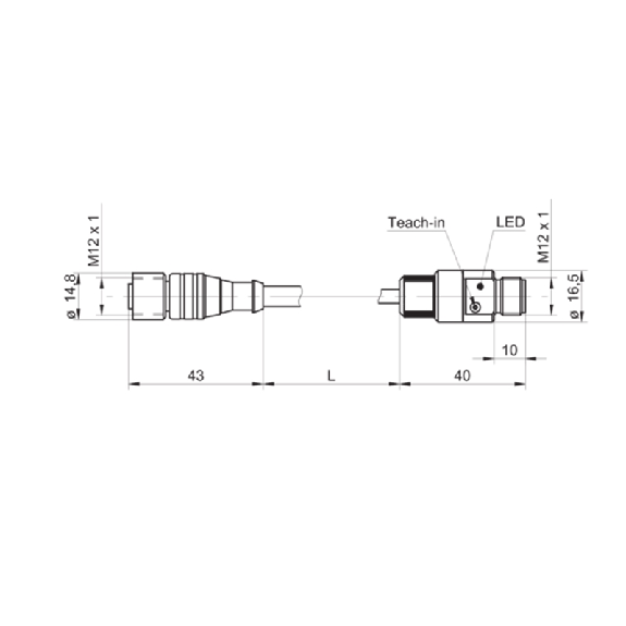 Adaptateur US-IND-Ext-TeachIn M12 - BAU10141584-Lire la description
