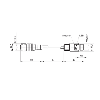 Adaptateur US-IND-Ext-TeachIn M12 - BAU10141584-Lire la description