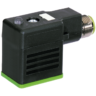 Adaptateur EV Forme BI 11mm 24VAC/DC / M12A Mâle 3P arrière - 7000-42081-0000000-Lire la description