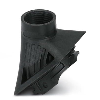 Adaptateur, plastique, pour boîtier EVO, filetage M25 - HC-B-TA-M25-PLR-BK