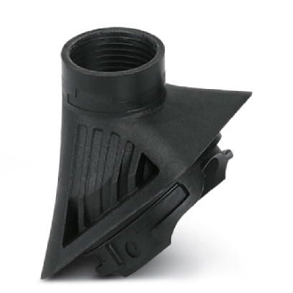 Adaptateur, plastique, pour boîtier EVO, filetage M25 - HC-B-TA-M25-PLR-BK-Lire la description