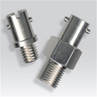 Embase de raccordement pour sondes à baïonnette Ø10mm, M10x150 - EBD10-M10X150-Lire la description