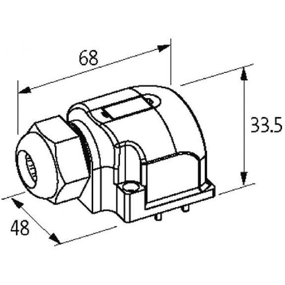 Capot pour répartiteur M12 8 voies 5 pôles, avec câble PUR 20m - 8000-88559-4522000 Capot pour répartiteur M12 8 voies 5 pôles, avec câble PUR 20m - 8000-88559-4522000-Lire la description