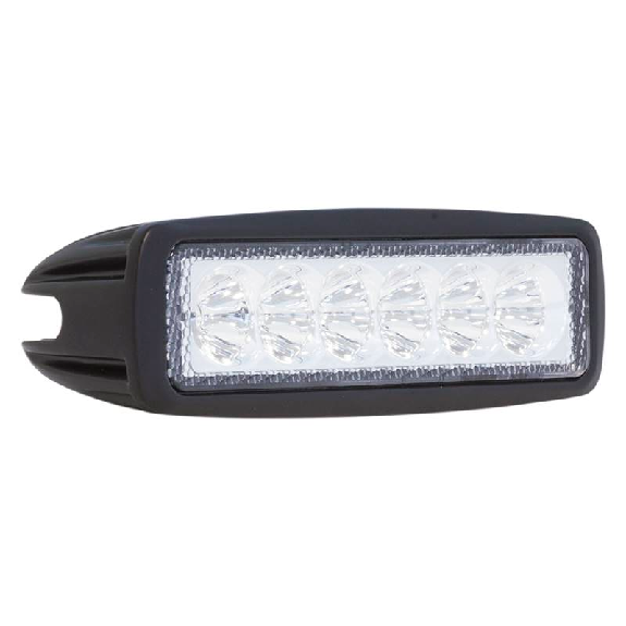 Phare de travail à LED 18W 6LED V10/30DC BK - 44000 | LWL18W 6LED-Lire la description