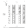 Module traversant VARIOFACE Bornes à vis / D-SUB-9 femelle - DFLK-D 9 SUB/B Module traversant VARIOFACE Bornes à vis / D-SUB-9 femelle - DFLK-D 9 SUB/B