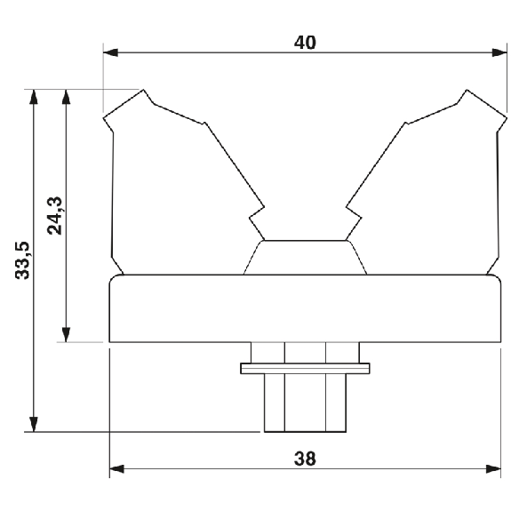 Module traversant VARIOFACE Bornes à vis / D-SUB-9 femelle - DFLK-D 9 SUB/B Module traversant VARIOFACE Bornes à vis / D-SUB-9 femelle - DFLK-D 9 SUB/B-Lire la description