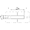 Module traversant VARIOFACE Bornes à vis / D-SUB-9 femelle - DFLK-D 9 SUB/B Module traversant VARIOFACE Bornes à vis / D-SUB-9 femelle - DFLK-D 9 SUB/B