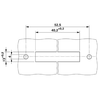 Module traversant VARIOFACE Bornes à vis / D-SUB-9 femelle - DFLK-D 9 SUB/B-Lire la description