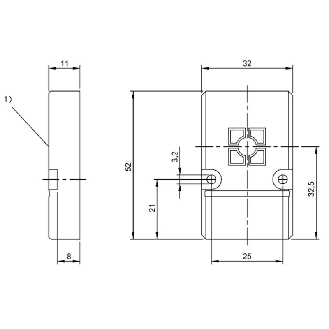 Tag pour couplage inductif - BIS C-108-05/L (BIS000C)-Lire la description