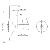 Support de données HF (13,56 MHz), 112 octets, 8 octets, rond - BIS M-128-03/L (BIS0143)