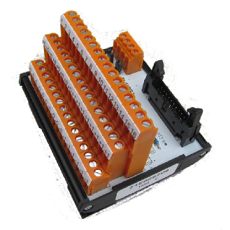 Interface 16 E/S-3étages ±/signal 1A, HE10 20pts - 71E025706 | EMCP16/F20-Lire la description