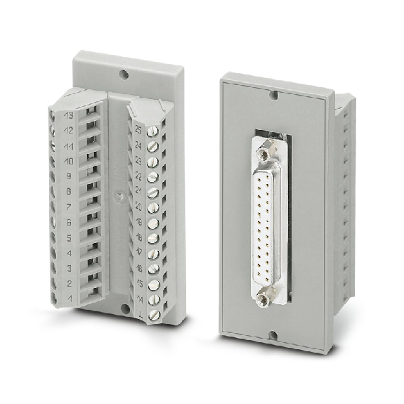 Module traversant VARIOFACE Bornes à vis / D-SUB-25 femelle - DFLK-D25 SUB/B-Leggi tutto