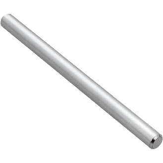 Tube plein Ø12mm, forme droite, 300 mm, acier - BEF-MS12G-B-Lire la description