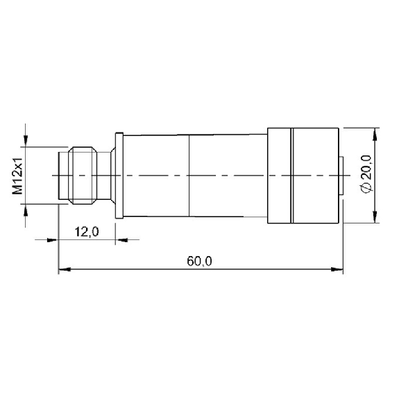 Boîtier adaptation de signal, M12/M12 Temporisation - BAE SC-XA-T03 (BAE012U)-Lire la description
