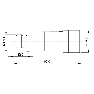 Boîtier adaptation de signal, M12/M12 Temporisation - BAE SC-XA-T03 (BAE012U)-Lire la description