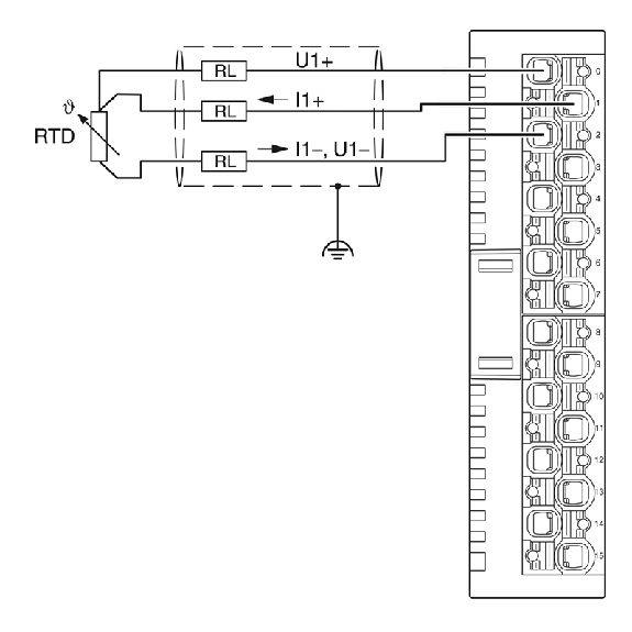 Module de détermination de la température, 4 Pt 100, 3 fils, IP20 - AXL SE RTD4 PT100 Module de détermination de la température, 4 Pt 100, 3 fils, IP20 - AXL SE RTD4 PT100-Lire la description
