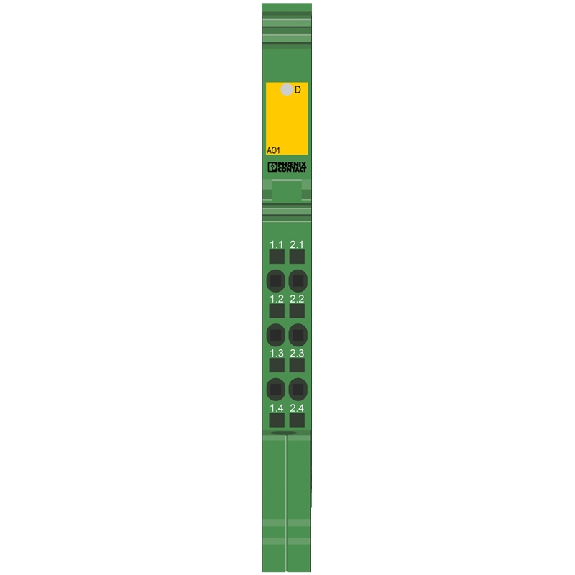 Module 1 sortie analogique, 1-10V, 2 fils, IP20, Inline - IB IL AO 1/U/SF-PAC Module 1 sortie analogique, 1-10V, 2 fils, IP20, Inline - IB IL AO 1/U/SF-PAC-Lire la description