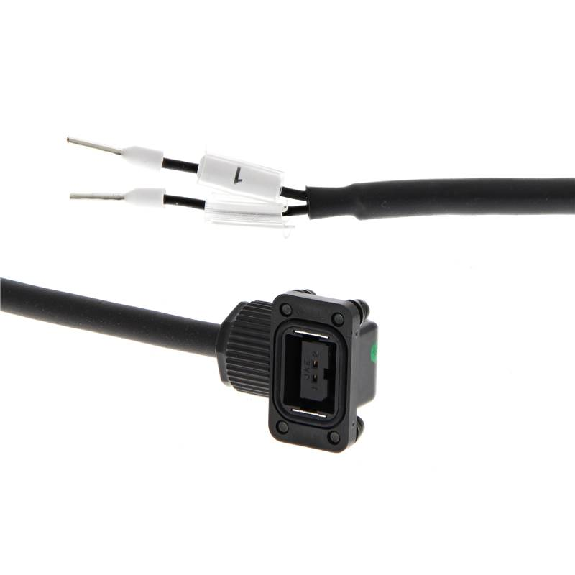 Câble de frein pour servomoteur 1S, 230V : 100 à 750W, 3m - R88A-CA1A003BF-E-Lire la description