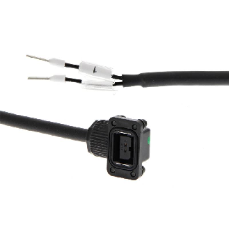 Câble de frein pour servomoteur 1S, 230V : 100 à 750W, 3m - R88A-CA1A003BF-E-Lire la description