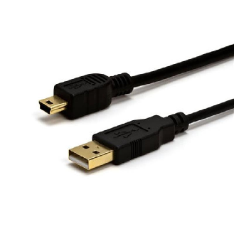 Câble Mini USB pour param:USB A-mini USB (5pin). Compatible USB2.0 - CAB MINI USB 5D-Lire la description