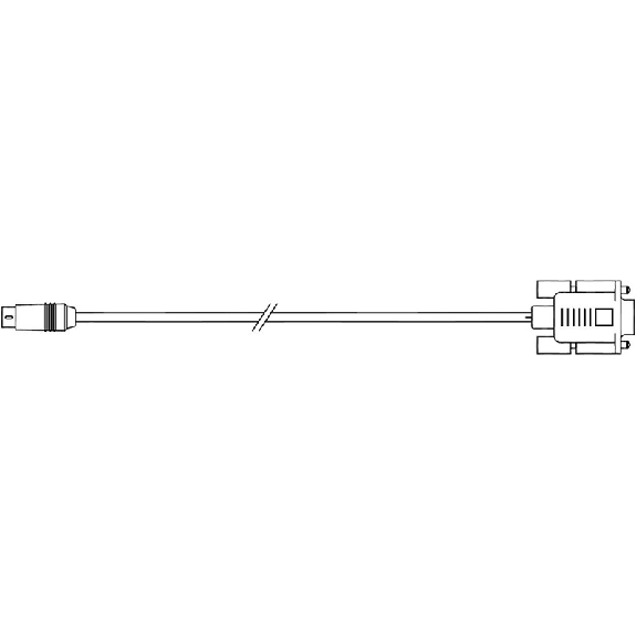 Câble entre MELSEC FX1/2/3-series et X2 ..., iX Panel TxA/B, 10m - CAB103/10m Câble entre MELSEC FX1/2/3-series et X2 ..., iX Panel TxA/B, 10m - CAB103/10m-Lire la description