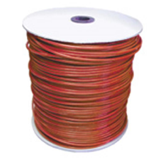Câble Ø5mm gainé plastique rouge, 400 m - VF F05-400-Lire la description