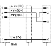 M12D Mâle Coudé 4p;RJ45; Câble PUR(UL/CSA) Vert Cpc 5m Ethernet CAT5 - 7000-44761-7960500