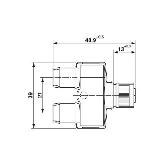 M12A Fem Droit 5p/M12A Fem Droit 5p/M12A Mâle Droit 5p; 1m - SAC-5PY-F/2X 1,0-920-MS-FS-Lire la description