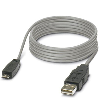 Câble de raccordement USB A / USB B micro , 2m - CAB-USB A/MICRO USB B/2,0M