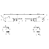 RJ45 Mâle Droit/RJ45 Mâle Droit; TPE Blindé 4x24AWG Bleu Cpc 0.6m - BCC E894-E894-90-339-ES64N9-006 (BCC0E8K)