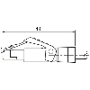 M12X Mâle Coudé /RJ45 Mâle Droit; PUR Vert 10m Gigabit Cat. 6a - 7000-51201-7901000 M12X Mâle Coudé /RJ45 Mâle Droit; PUR Vert 10m Gigabit Cat. 6a - 7000-51201-7901000