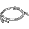 Câble IBM PS/2 Straight Wedge Cable Minidin Connector - CAB-321